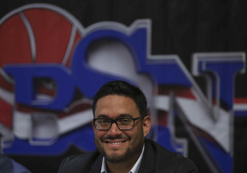 Yum Ramos, presidente de la Federación de Baloncesto.