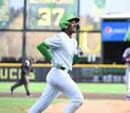 Tras jugar dos años en San Jacinto College, el boricua Sabin Ceballos dio el salto al béisbol de División I con el reconocido programa de Oregon.