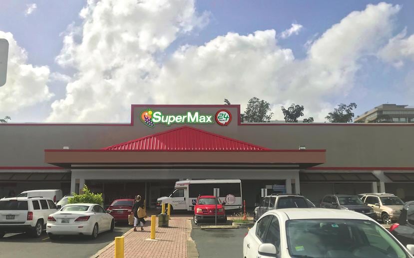 El principal ejecutivo de SuperMax indicó que tratarán de inaugurar el supermercado en Plaza Caparra a tiempo para la próxima temporada navideña. En la imagen, un fotomontaje mostrando la futura fachada del local. (Suministrada)