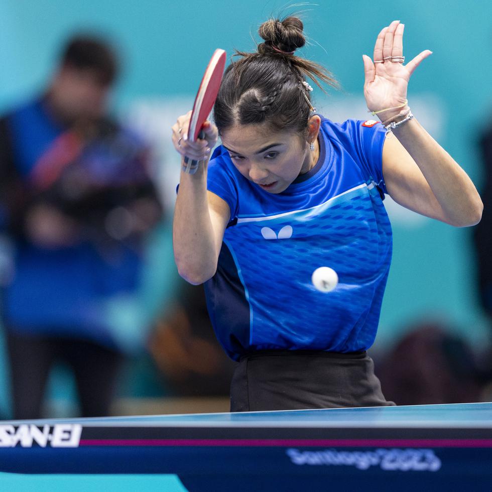 Melanie Díaz ganó su primer partido, pero cedió en el segundo ante la cubana Daniela Fonseca.
