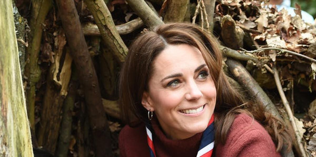 Kate Middleton volvió a ser una “girl scout” por un día