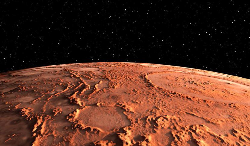 Superficie de Marte. (Shutterstock).