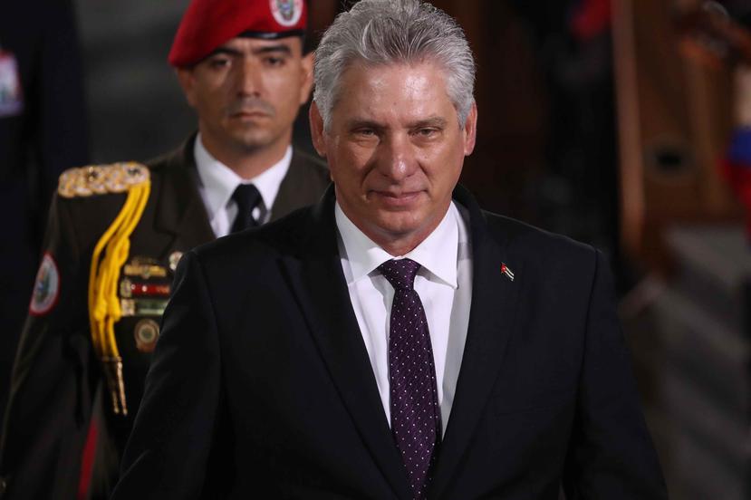 El presidente de Cuba, Miguel Díaz-Canel. (EFE)