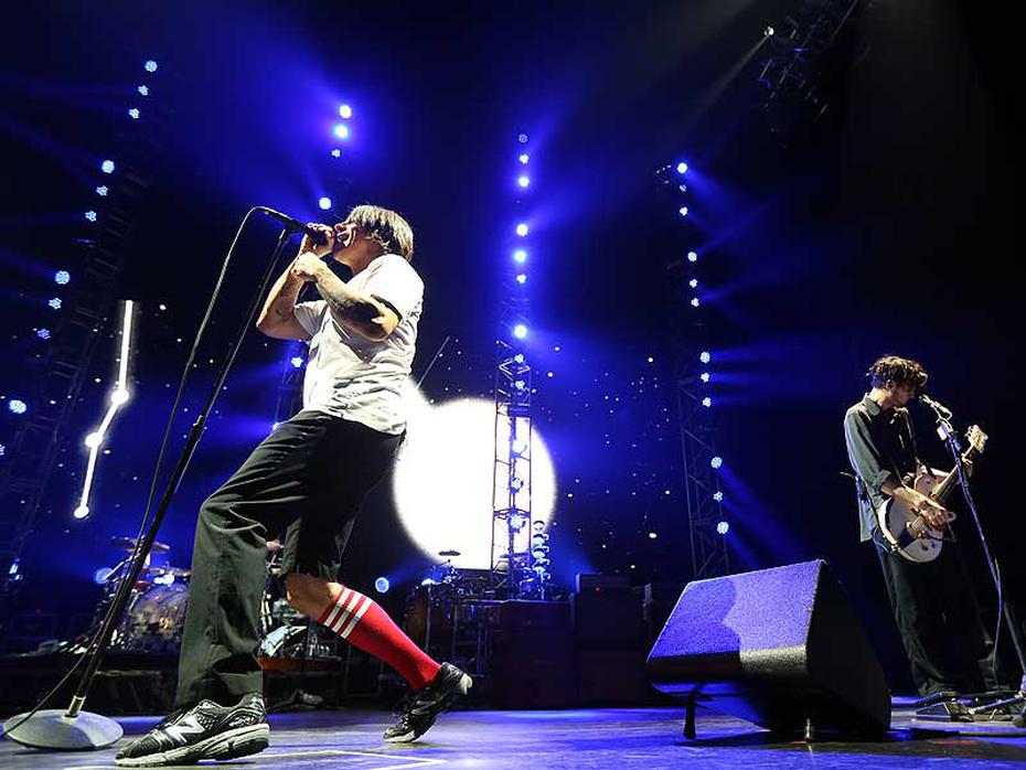 El grupo Red Hot Chili Peppers se presentó el 6 de abril en el Coliseo de Puerto Rico . (juan.martinez@gfrmedia.com)