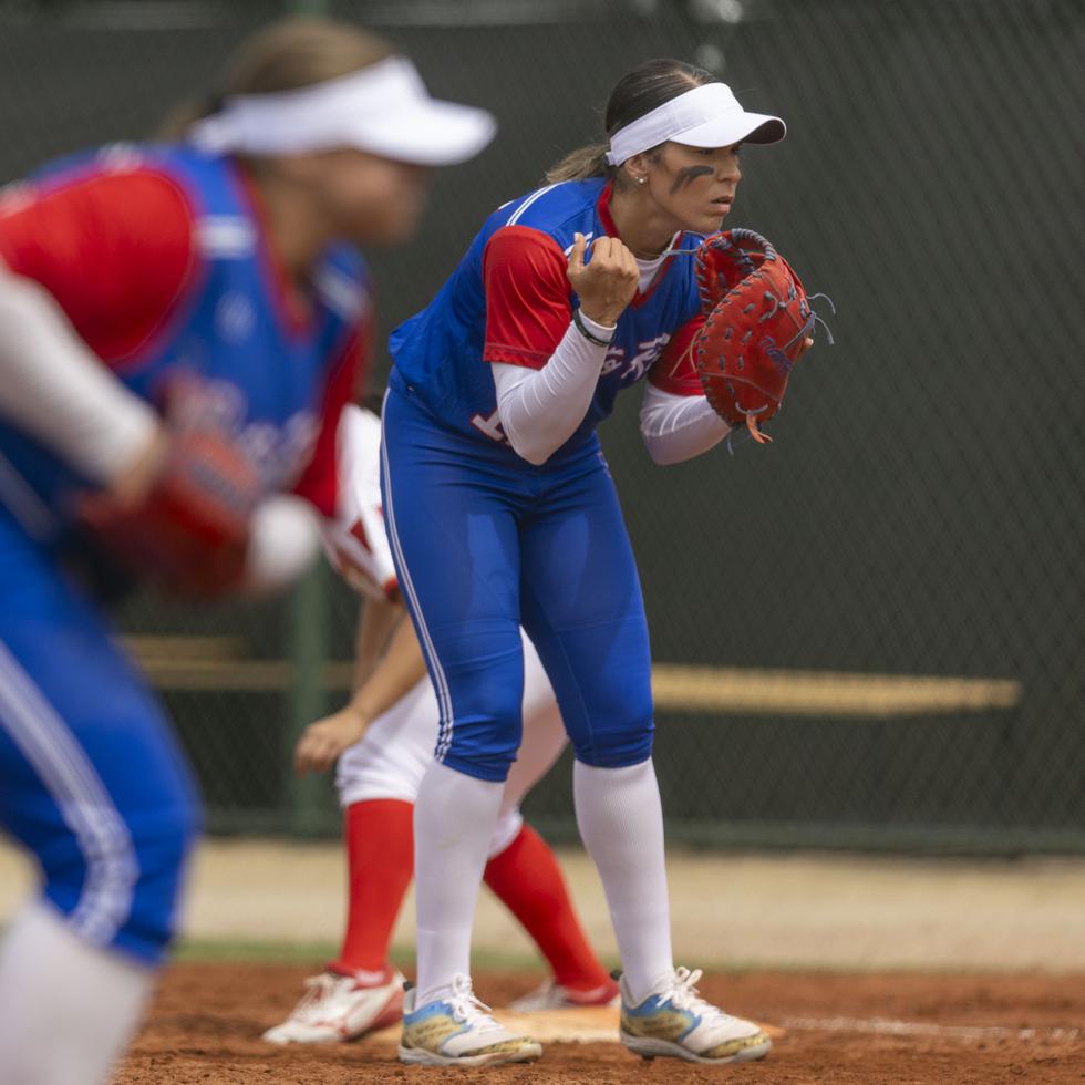 La primera base Karla Claudio forma parte del seleccionado que participa en los Juegos Panamericanos Santiago 2023.