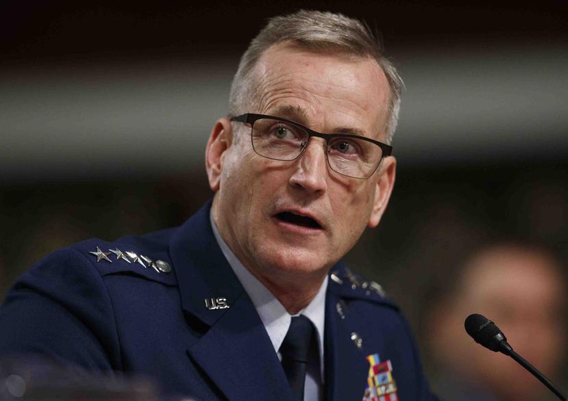 El general de la Fuerza Aérea Terrence O'Shaughnessy dijo que los avances de Rusia en entrenamiento y capacidades, y su intento de poner en riesgo a Estados Unidos son una amenaza urgente para el país. (AP / Carolyn Kaster)