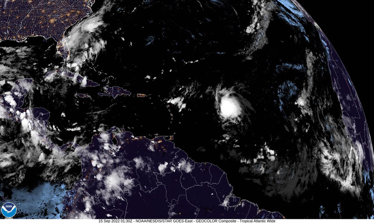 Tropical Depression 7 becomes Storm Fiona