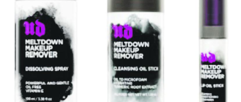 La marca Urban Decay ha creado tres nuevas fórmulas dentro de la línea Meltdown Makeup Remover. (Suministrada)
