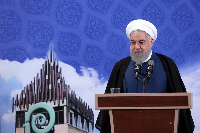 El presidente iraní, Hasan Rohaní, amenazó a principios de enero con alejarse aún más del acuerdo nuclear internacional. (EFE)