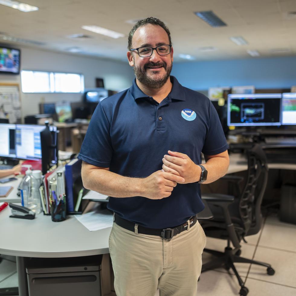 Ernesto Morales trabaja en el Servicio Nacional de Meteorología desde los 20 años y, tan pronto abran la convocatoria de director en propiedad para la oficina de San Juan, solicitará la plaza.