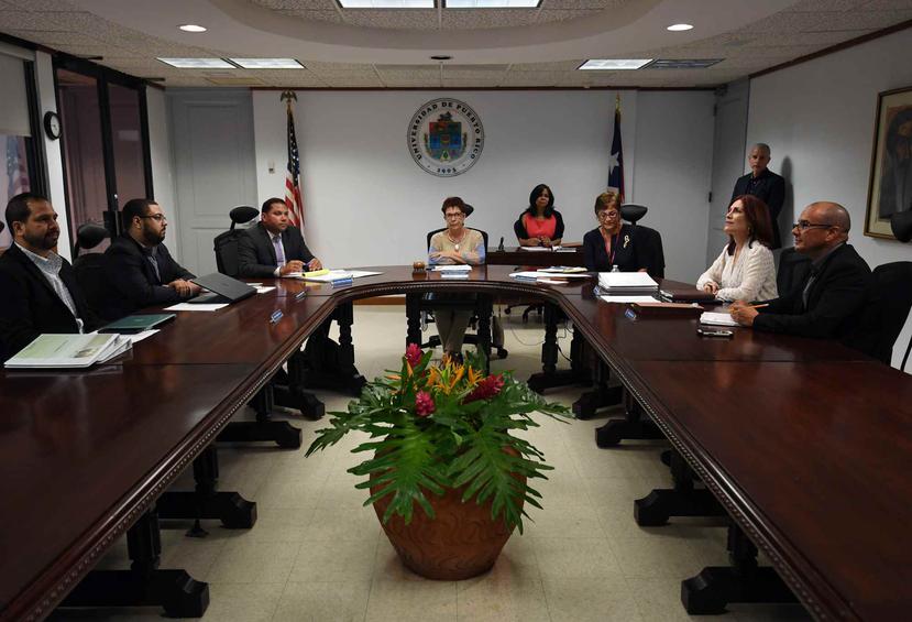 La Junta de Gobierno de la UPR se reunió hace dos días.