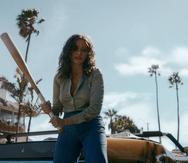 La actriz Sofía Vergara interpretando a Griselda Blanco para una serie de Netflix.