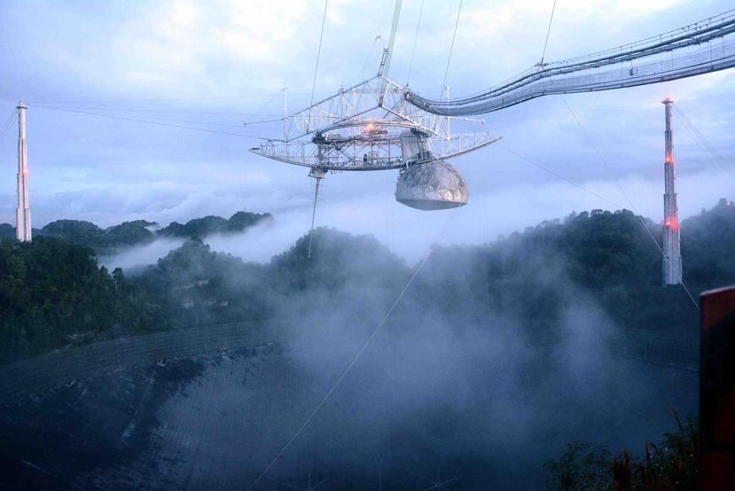 El Observatorio de Arecibo se construyó entre 1960 y 1963. (GFR Media)