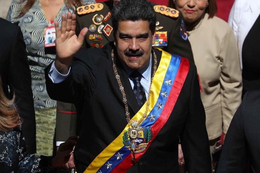 Nicolás Maduro comenzó su segundo mandato, que abarca hasta el 2025. (EFE)