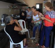 En el comedor de Arecma, en el barrio Mariana, en Humacao, han servido un promedio de cerca de 150 platos  de comida diarios.