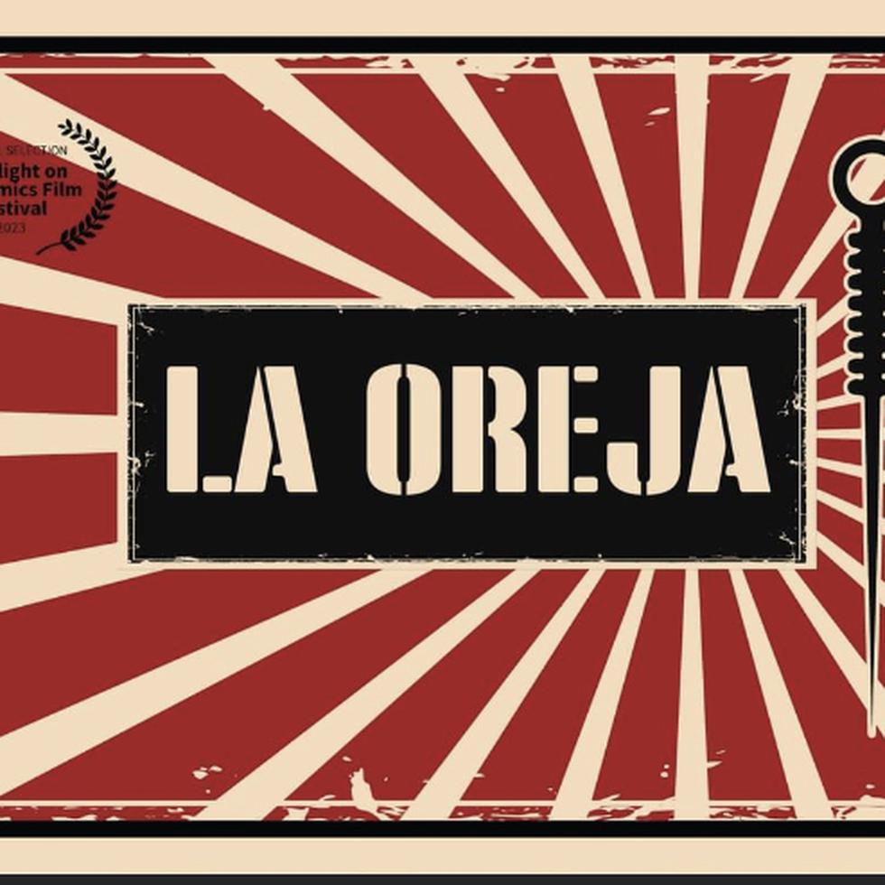 Afiche del documental La Oreja.