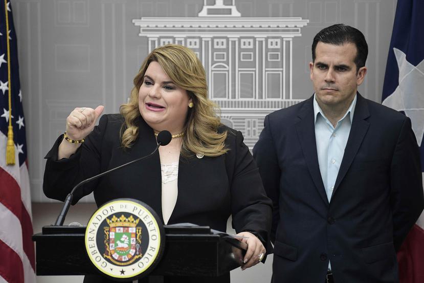 Jenniffer González estará acompañada mañana por el gobernador Ricardo Rosselló. (GFR Media)