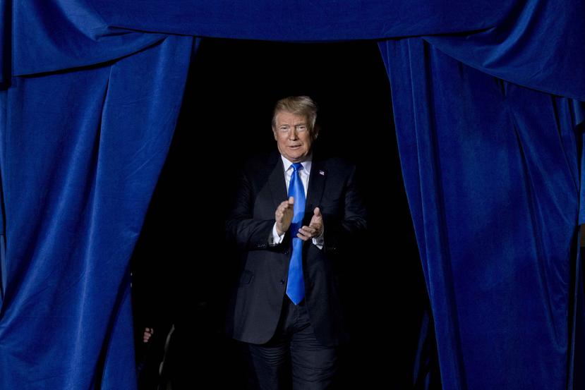 En la foto el presidente Donald Trump. (AP)