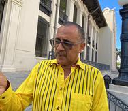 El exsenador y exalcalde, Abel Nazario, durante su comparecencia en el Tribunal Federal del Viejo San Juan cuando se declaró culpable.