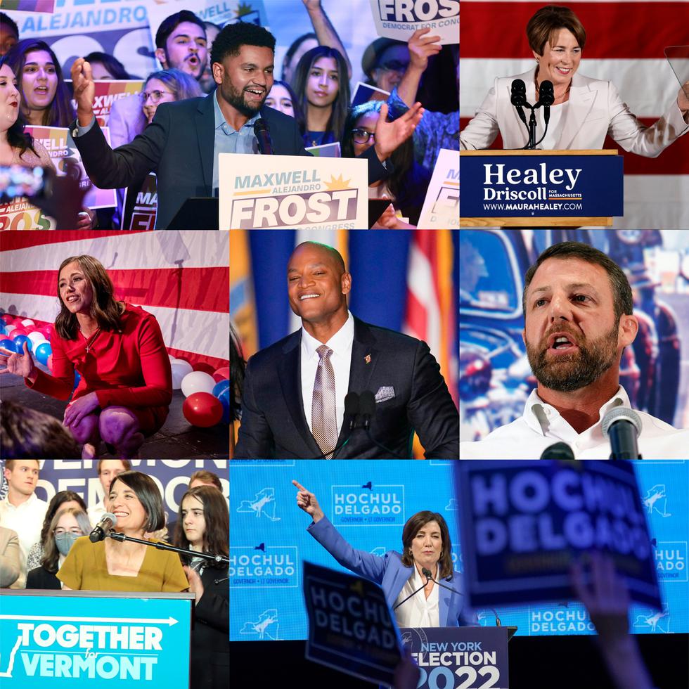 Algunos de los candidatos que, tras ganar en las elecciones de medio término en Estados Unidos, rompieron barreras.