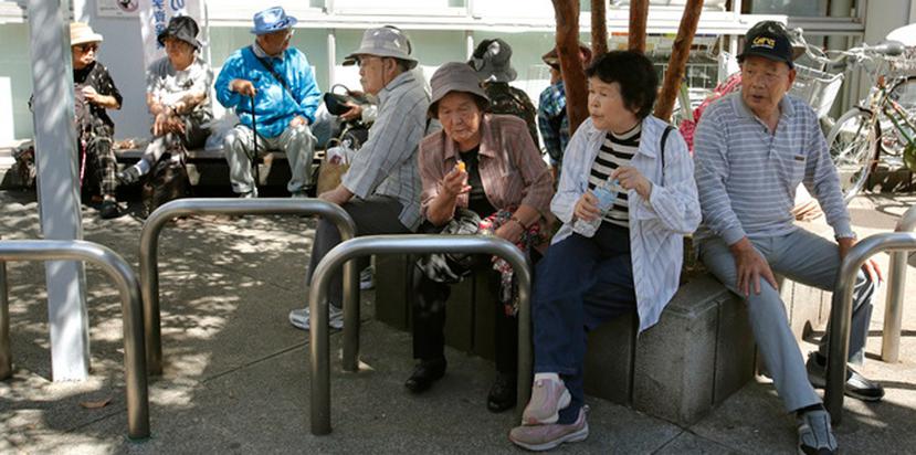 La mayoría de los centenarios de Japón son mujeres.