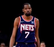 Kevin Durant suma tres temporadas con los Nets de Brooklyn.