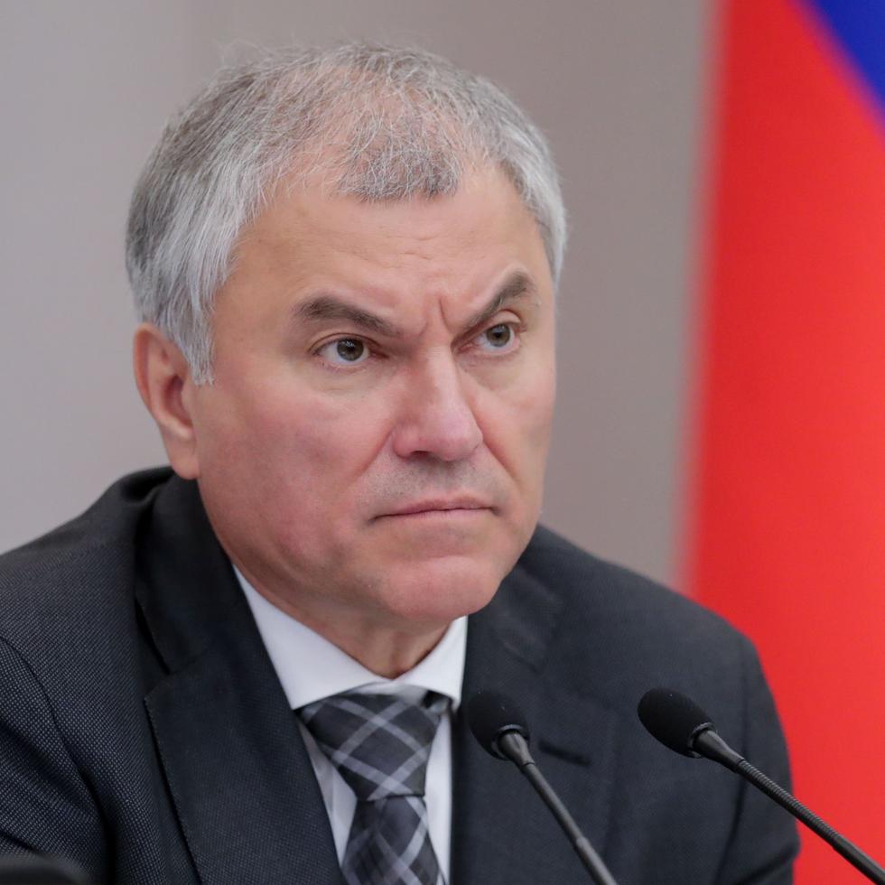 Vyacheslav Volodin dijo que la medida se aplicaría a quienes incitan  a aplicar sanciones a Rusia o buscan “desacreditar” las fuerzas armadas.