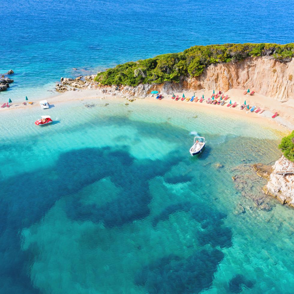 Playas de Ksamil en Albania. Foto cedida por Civitatis
