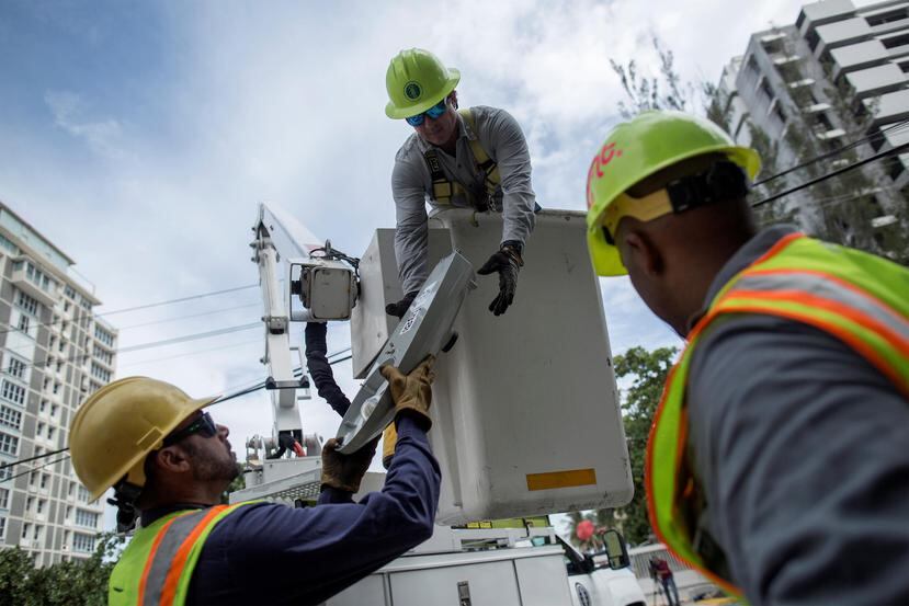 La AEE estimó que los trabajos de reparación de luminarias en Condado se extenderán hasta finales de mes o principios de noviembre. (Suministrada)
