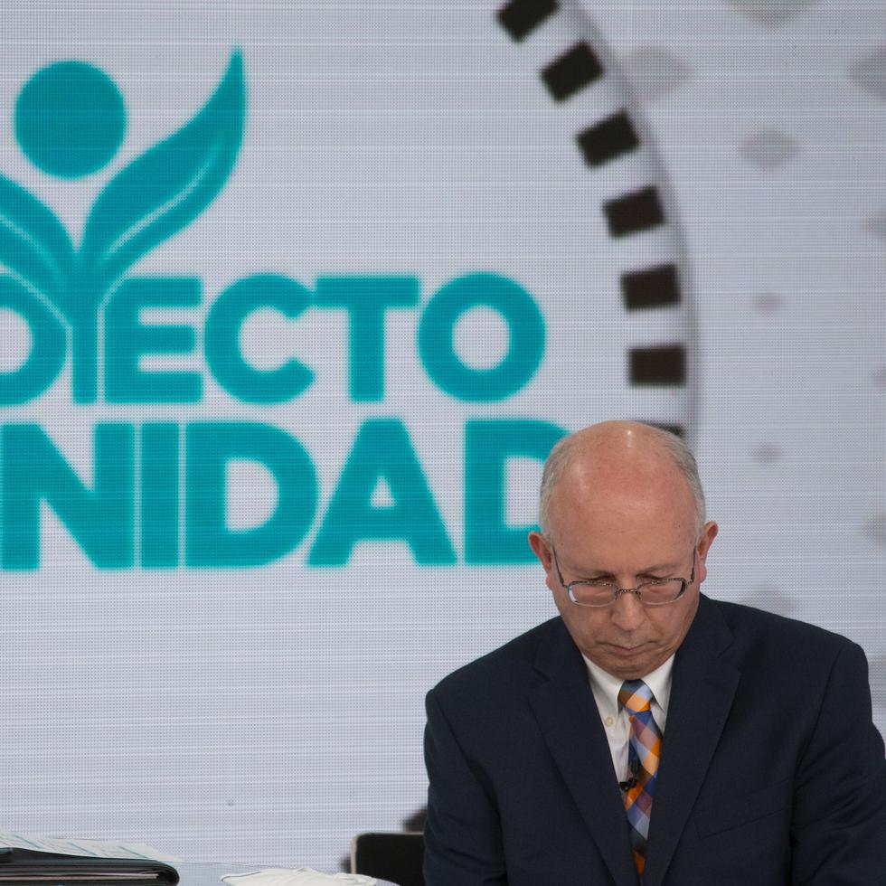 La imagen de archivo muestra a César Vázquez, presidente de Proyecto Dignidad.