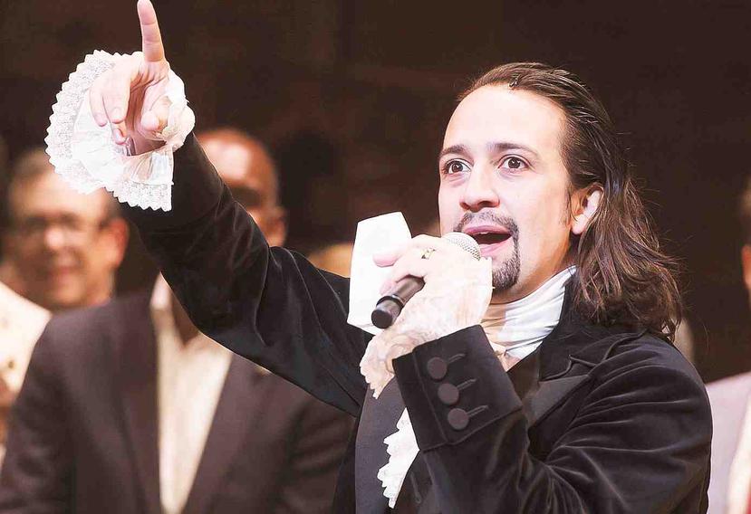 Su más reciente obra teatro-musical "Hamilton" se presenta con mucho éxito en Broadway. (GFR Media)
