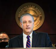 El jefe de la Fiscalía Federal en Puerto Rico, William Stephen Muldrow, realizó el anuncio de la radicación de cargos.