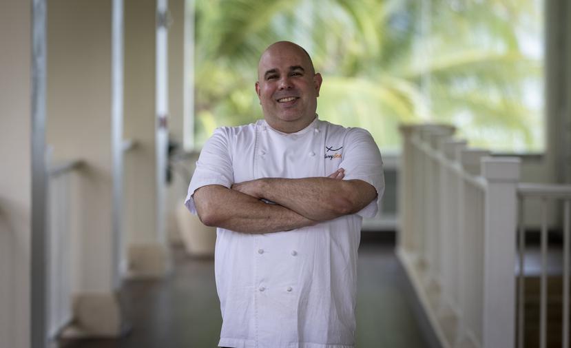 Chef Danny Lledó, peopietario del restaurante Xiquet, en Washington DC, que obtuvo una estrella Michelin en 2l 2021 y 2022.