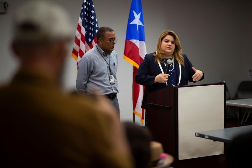 El coordinador federal de FEMA en Puerto Rico, Justo “Tito” Hernández, se reunió ayer en las oficinas de FEMAA en la isla con la comisionada residente, Jenniffer González.