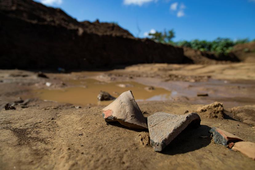 Entre el material extraído del yacimiento en el río La Plata, en Dorado, puede haber desde cerámica prehistórica, posiblemente del período taíno, hasta osamentas humanas, según el ICP.