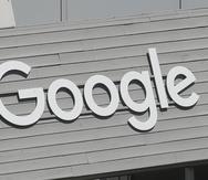 Un letrero de Google en la sede de la compañía en Mountain View, California.