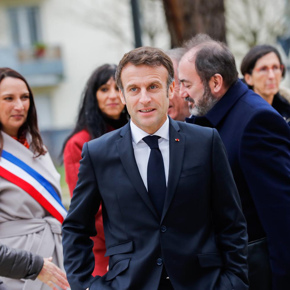El presidente francés, Emmanuel Macron, en una foto de archivo.