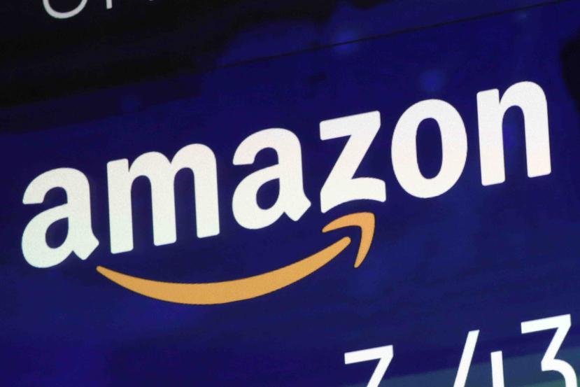 En esta fotografía del 27 de julio de 2018 se muestra el logotipo de Amazon.  (AP)