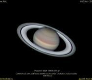 Imagen espectacular de Saturno captada desde Aguadilla. (Suministrada / Efraín Morales / Sociedad de Astronomía del Caribe)