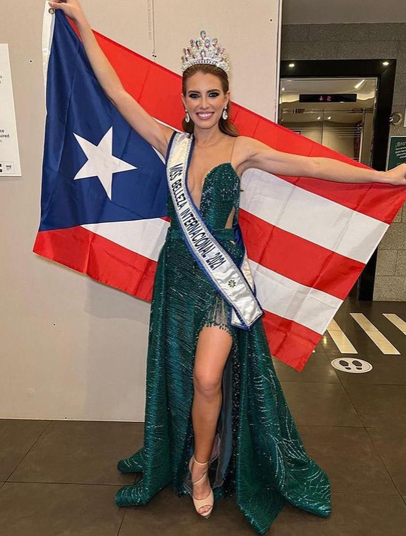 Cristi Ramos se coronó como la nueva Miss Belleza Internacional 202. (Captura/ Instagram)