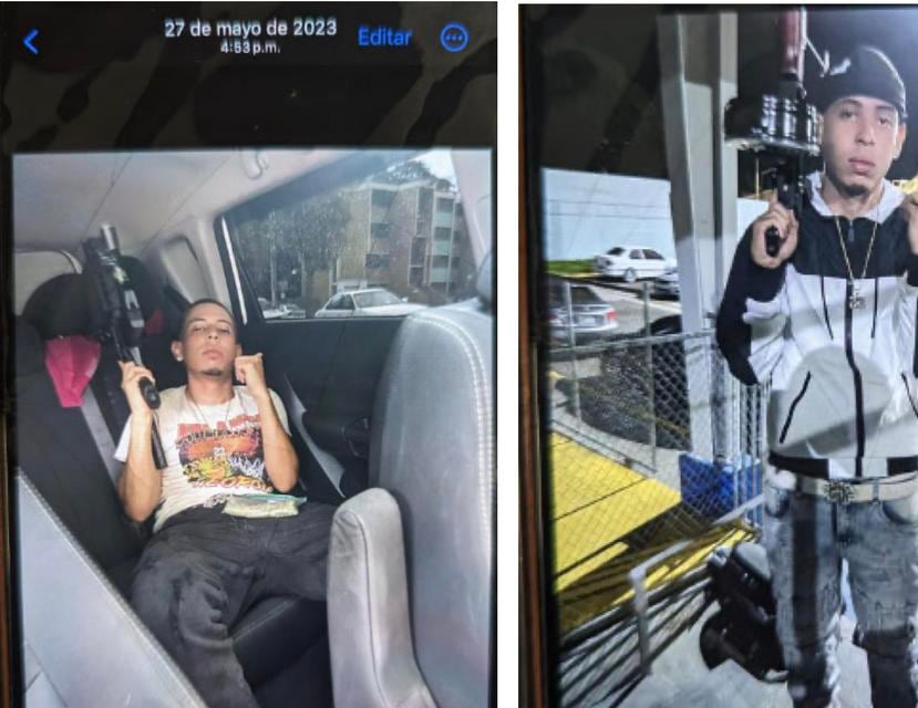 El FBI incluyó en la denuncia esta foto que extrajo del teléfono de León Castillo Rosario, a quien identificó como el imputado de dos carjackings a choferes de Uber en Trujillo Alto y Carolina.