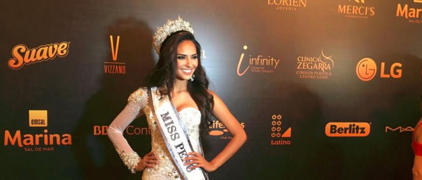 Durante el certamen, la representante de Callao, Romina Lozano, fue coronada como Miss Perú 2018. (GDA)