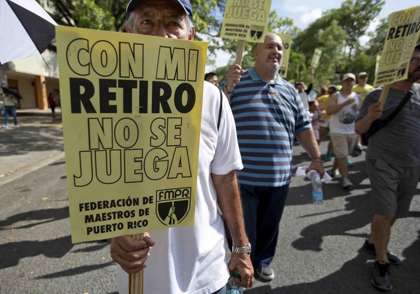 Marín sostuvo que el 45% de la economía del País lo generan los pensionados. (Archivo / GFR Media)