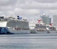 El Puerto de Miami-Dade es denominado en la industria como la capital de cruceros del mundo y cuenta con un promedio de 4.3 millones de pasajeros al año previo a la pandemia.