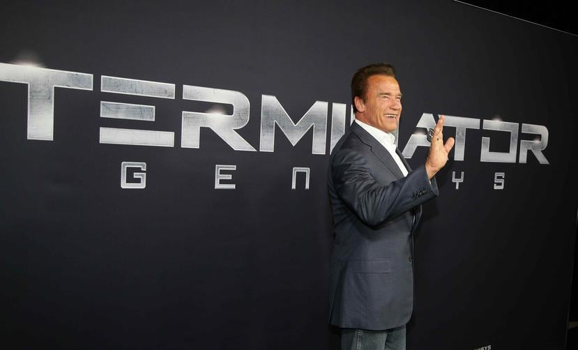 El actor Arnold Schwarzenegger en el regreso de Terminator.