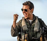 Tom Cruise en Top Gun Maverick.