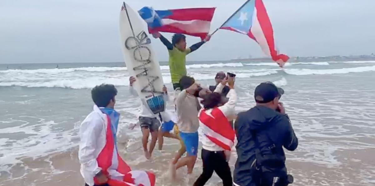 Emocionante momento en que Puerto Rico gana oro en el Campeonato Mundial de Stand Up Paddle