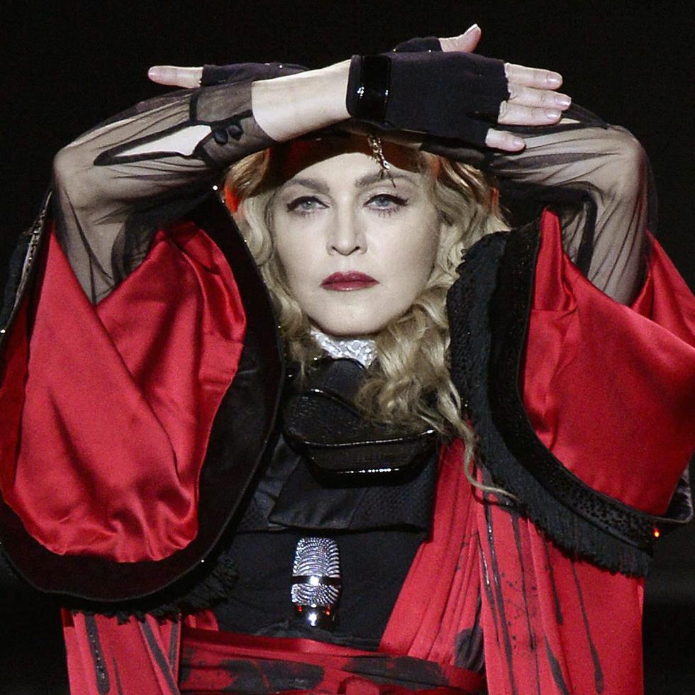 La cantante Madonna