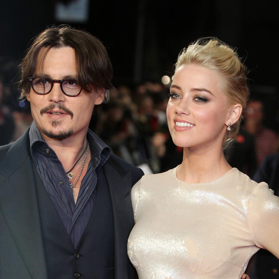 Johnny Depp y Amber Heard se conocieron en el rodaje de la película "The Rum Diary".