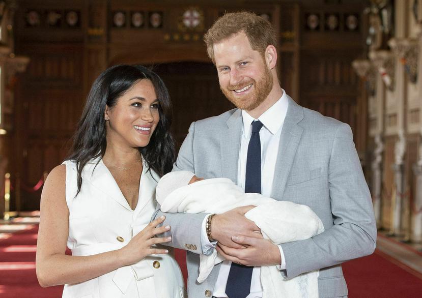 El príncipe Harry dijo en entrevista con Vogue británico que dos es el máximo de hijos que tendrá con su esposa Meghan Markle. (Archivo)